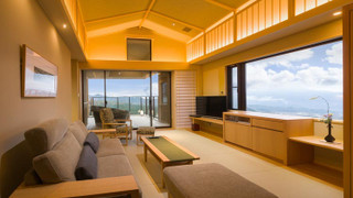 露天風呂付和洋室　イツキテイ最上階　『花梨』『花水木』 [デラックス] [和洋室] [シティビュー]