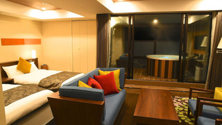 絶景浅間view露天風呂(沸し湯) プレミアム4ベッドスイート - 宿泊されるお客様(お子様含む)を含めた人数検索をした上ご予約頂きますようお願い致します