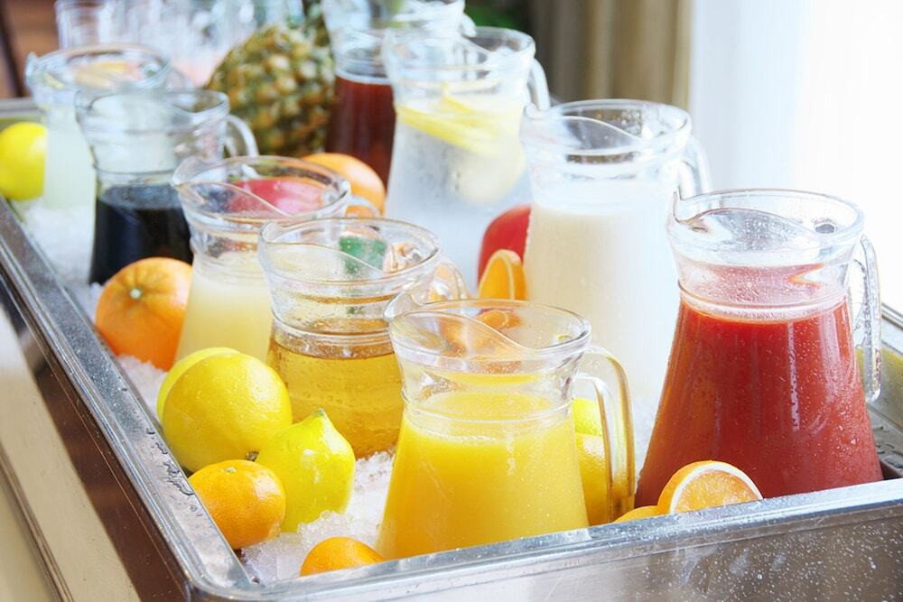 朝食 ドリンク一例