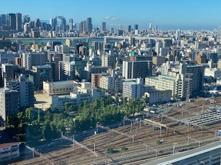 夜は夜景がとてもきれいです。