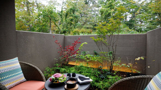 スタンダード ルーム シングルベッド 2 台 (Private Garden)
