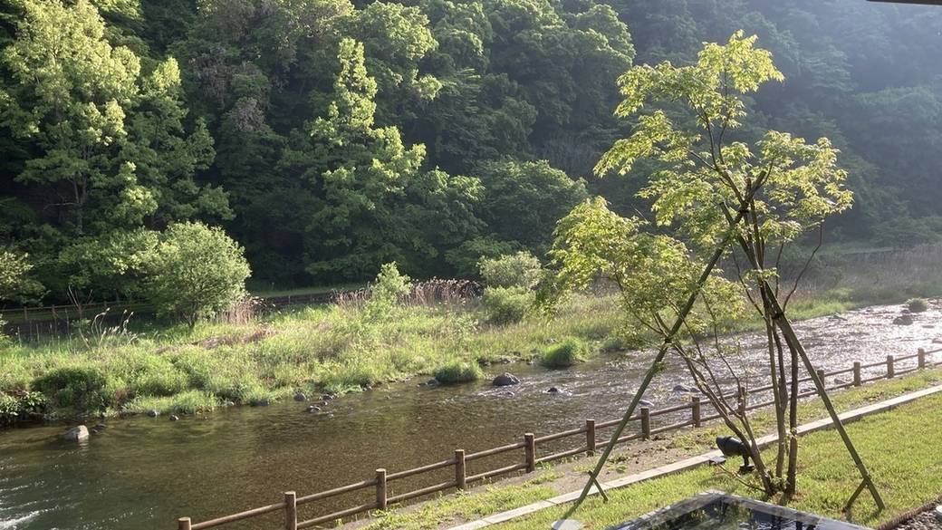 宿からの爽やかな眺め / 1