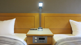 ツインルームシングルサイズベッド 2 台禁煙