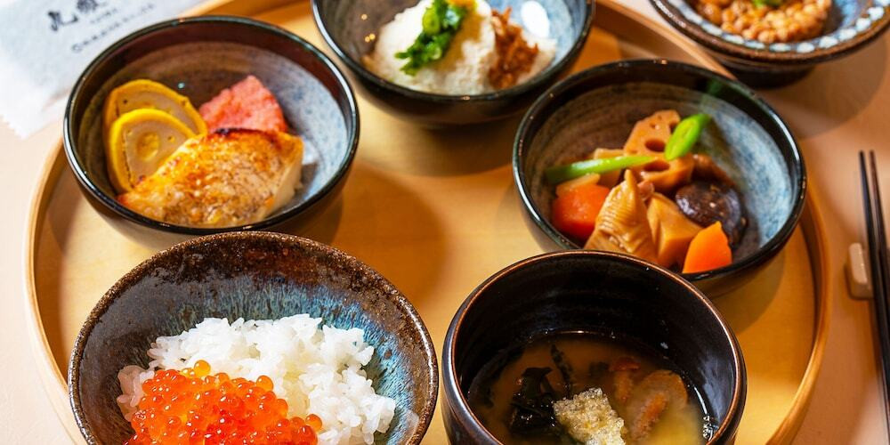 朝食ビュッフェ