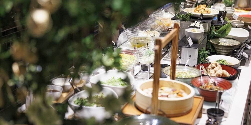 朝食ビュッフェ①