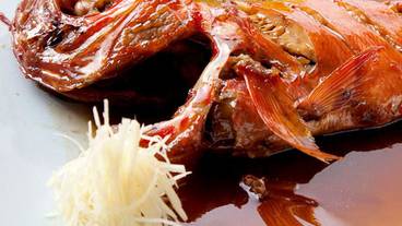 夕食　金目鯛の煮付け / 4