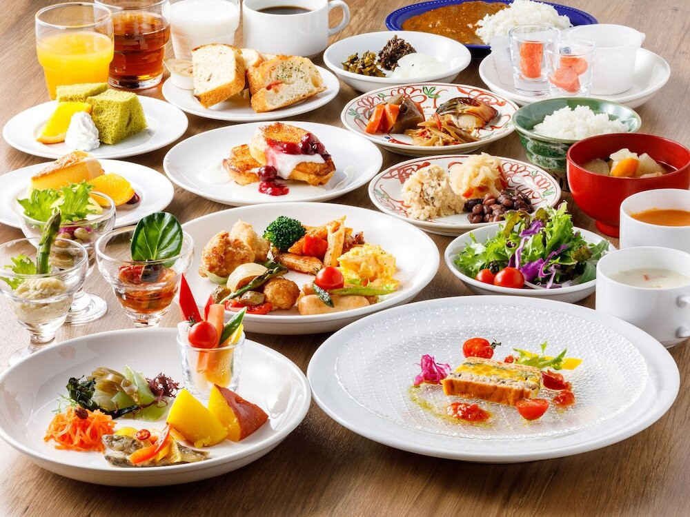 朝食ビュッフェ