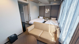 ツインルームシングルサイズベッド 2 台禁煙