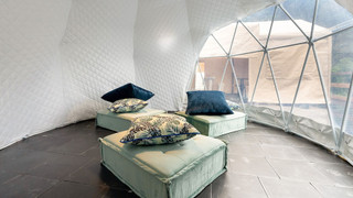 グランピング (ツインドーム) 半露天風呂付 禁煙