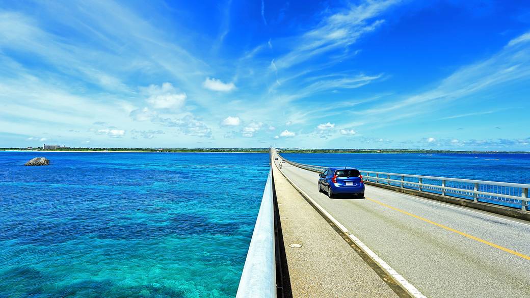 宮古空港に到着
レンタカーで市内観光 / 2