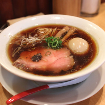 「Japanese Soba Noodles 蔦」料理 1014420 味玉醤油そば　(2014/08)