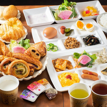 有機野菜の朝食と炭酸泉でパワーチャージ4004789