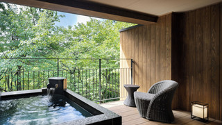 [天城山側]  和洋室 温泉露天風呂+テラス付