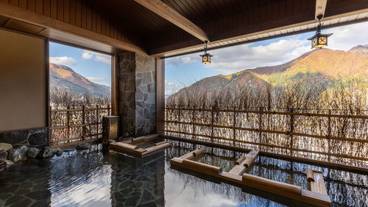 大浴場「花山の湯」 露天風呂① / 3