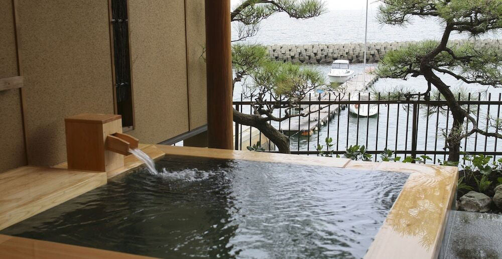 夢大地 露天風呂付き和室の露天風呂