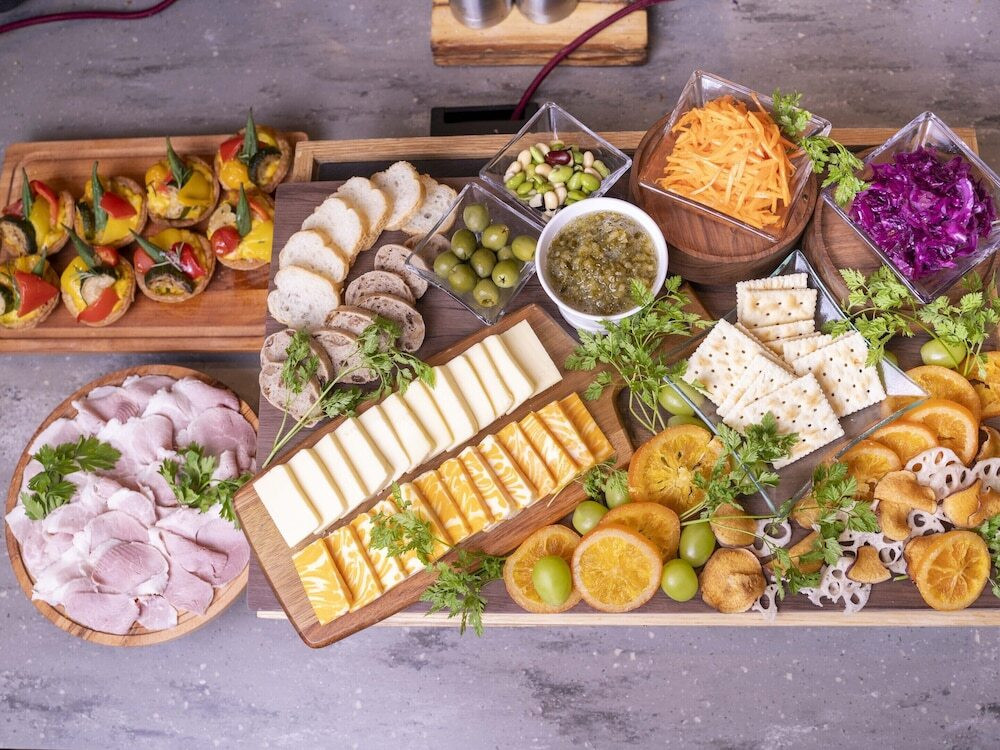 朝食ビュッフェ