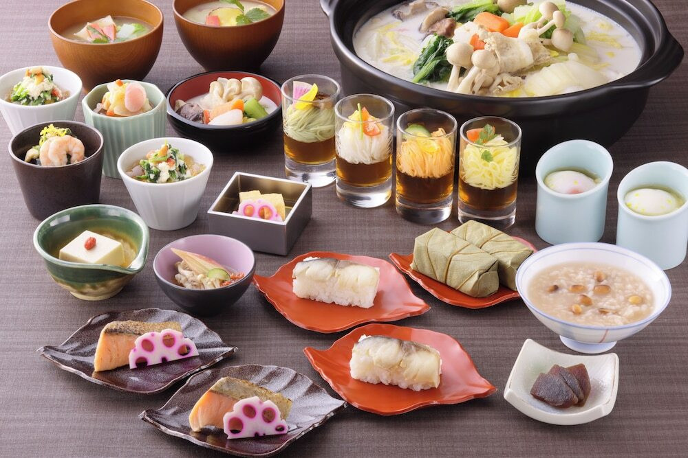 朝食ビュッフェ