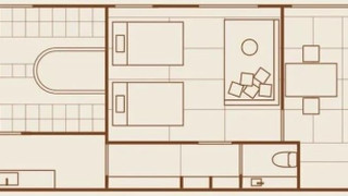 【竹】専用バスルームとダイニング付きスイートルーム
