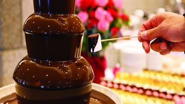 夕食バイキング チョコレートファウンテン / 5