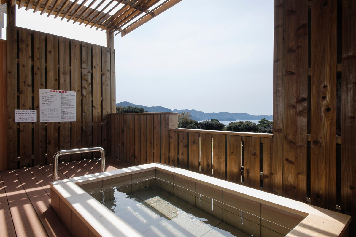 眺望を楽しめる露天風呂