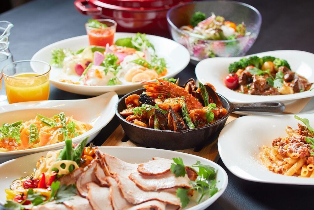 朝食ビュッフェ