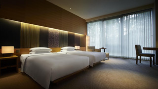 デラックス ルーム シングルベッド 2 台