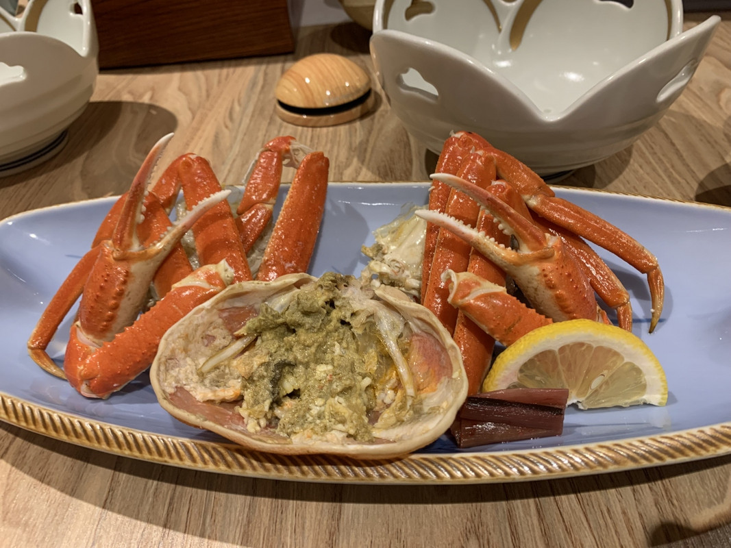 めっちゃ美味しかった蟹!