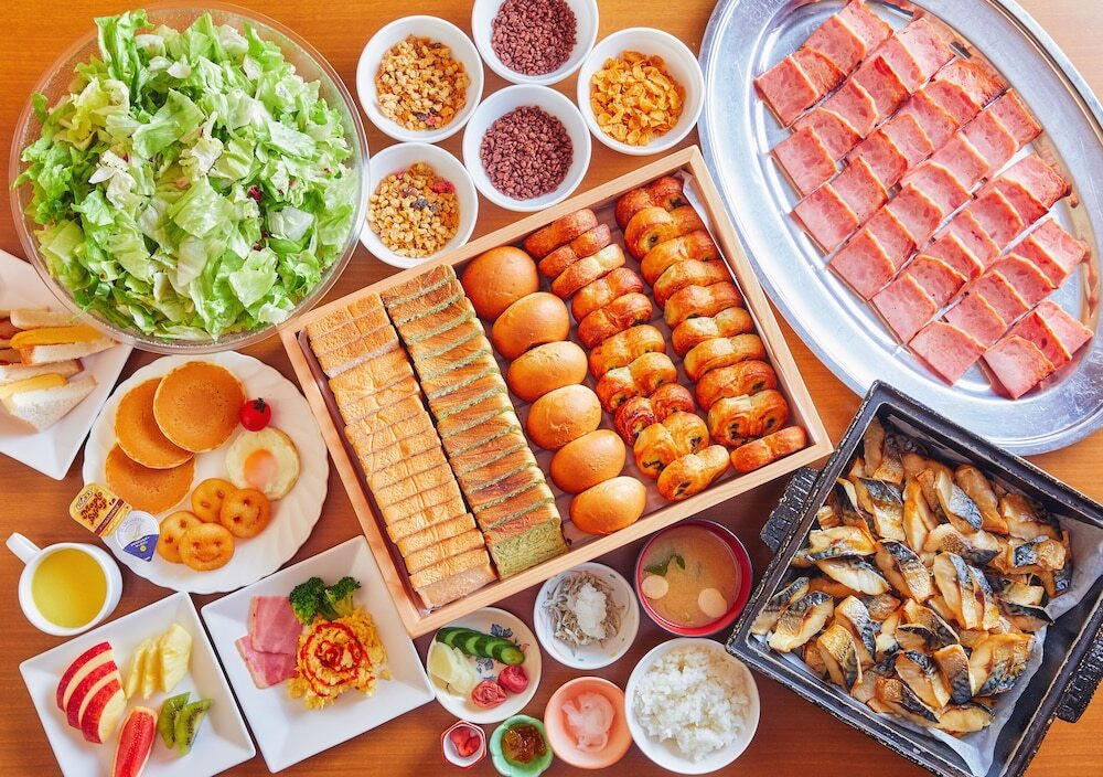 朝食ビュッフェ