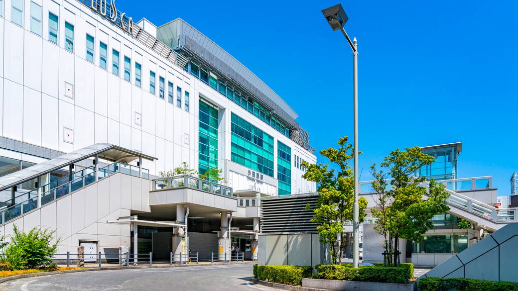 小田原駅から
ホテルの送迎バスに乗って / 1