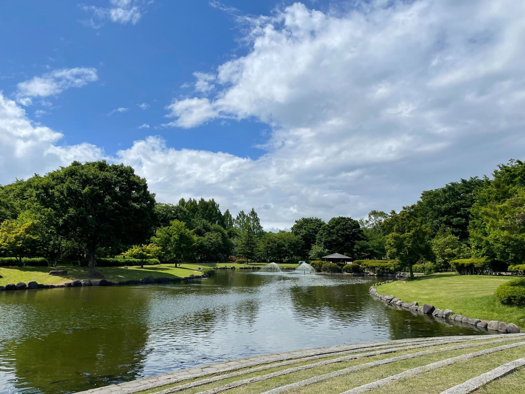 道の駅オアシスおぶせに隣接する小布施総合公園 / 2