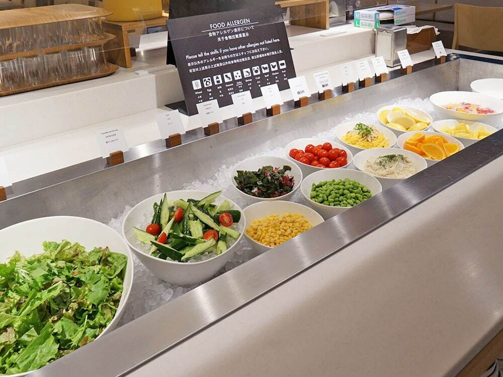 朝食ビュッフェ