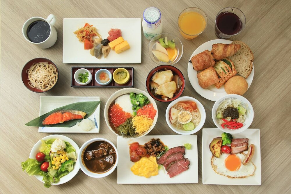 朝食ビュッフェ