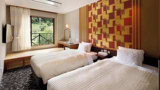 ベーシック ツインルーム シングルベッド 2 台