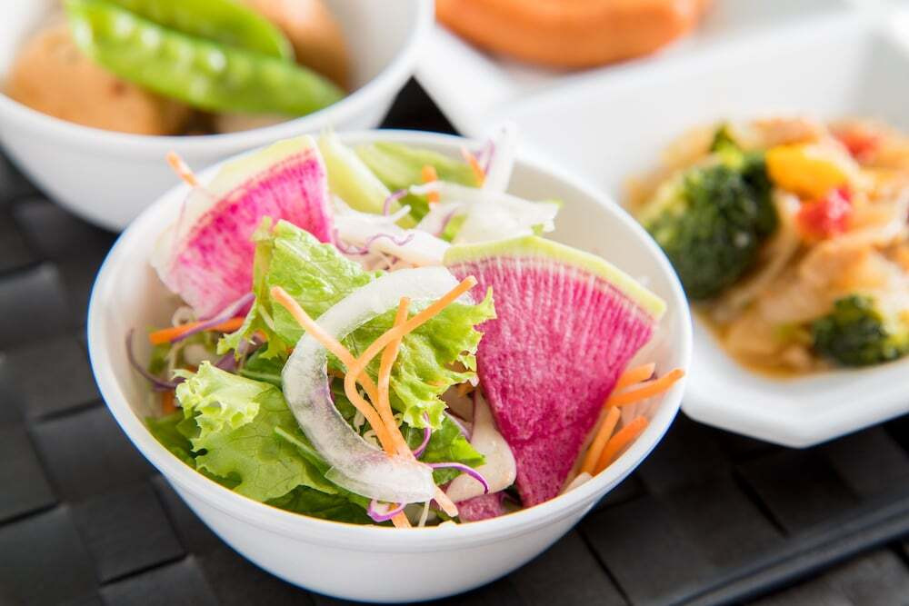 朝食ビュッフェ