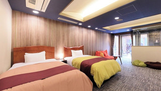 [本館] サウナ露天風呂付き洋室ツイン (禁煙)