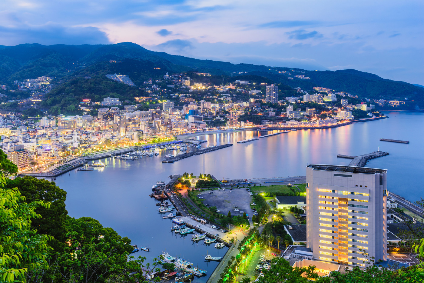 Atami, Japan Skyline