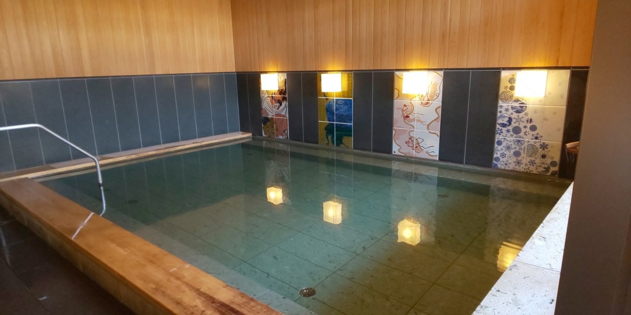 美人の湯に浸かりながらアート鑑賞。心とお肌の潤いをチャージ♡3638456