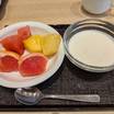 フルーツとヨーグルト