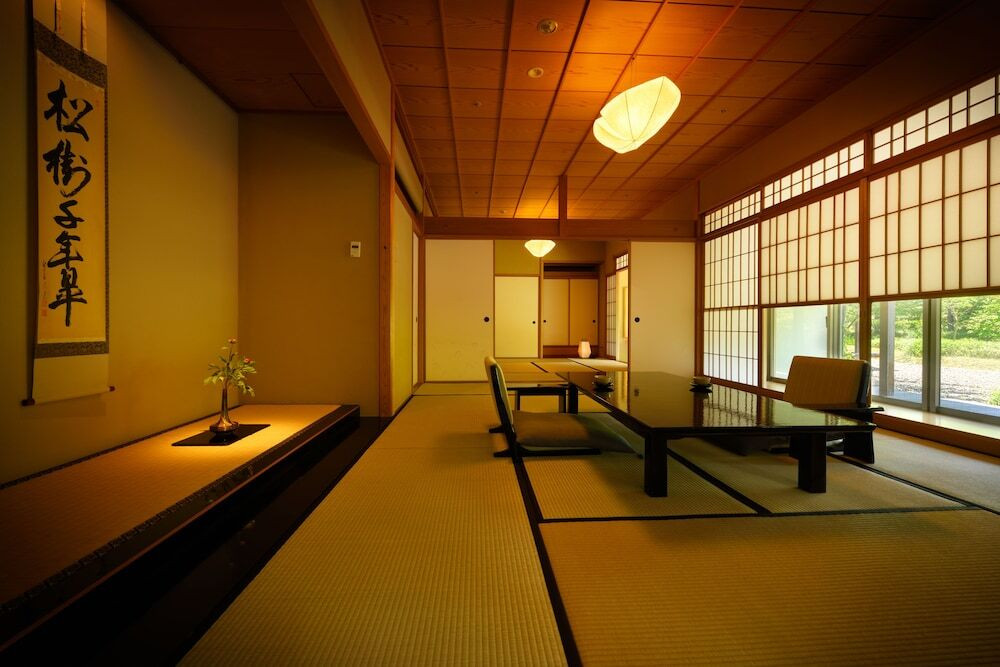 離れ露天風呂付客室リビング