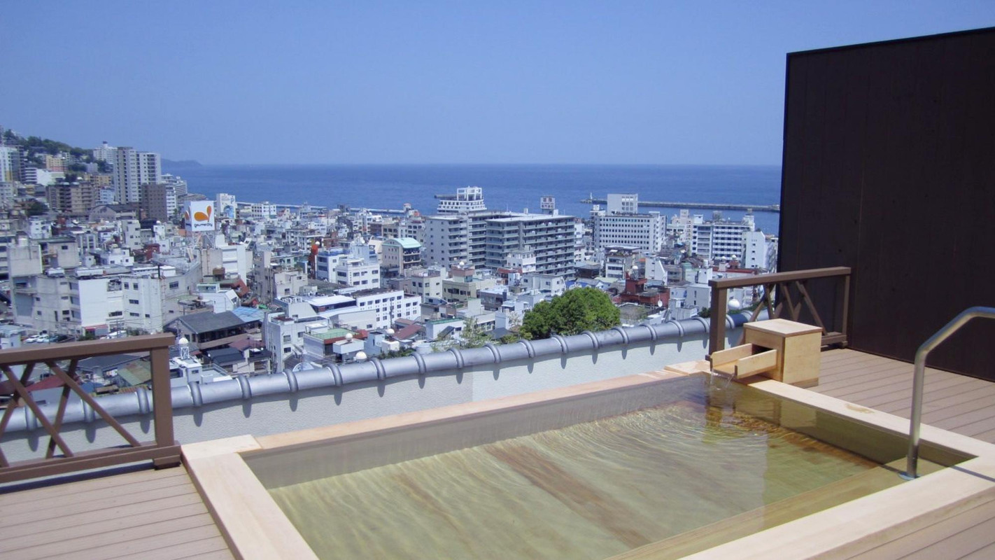 天空の露天風呂②