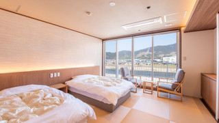 ダブルまたはツインルーム 禁煙 リバービュー