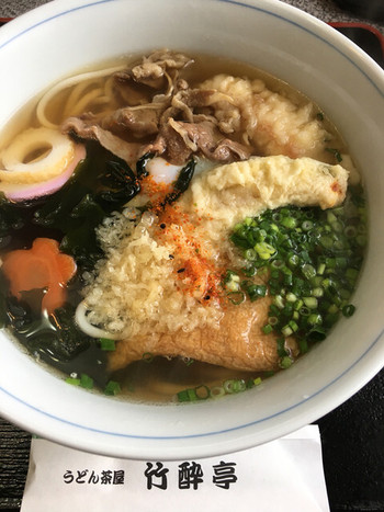 「竹酔亭」 料理 61371982 五島うどん☆★★☆日本三大うどん