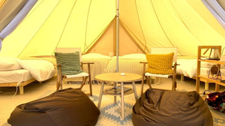 タイプCコンフォート テント バルコニー マウンテンビュー