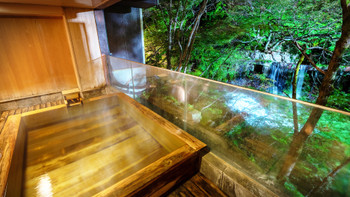 Introducing ryokan with rooms with open-air baths around Aizuwakamatsu city♪3558411