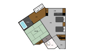 3Fユニバーサル和洋室【スタンダード】 [和洋室] [禁煙] [富士山が見える]