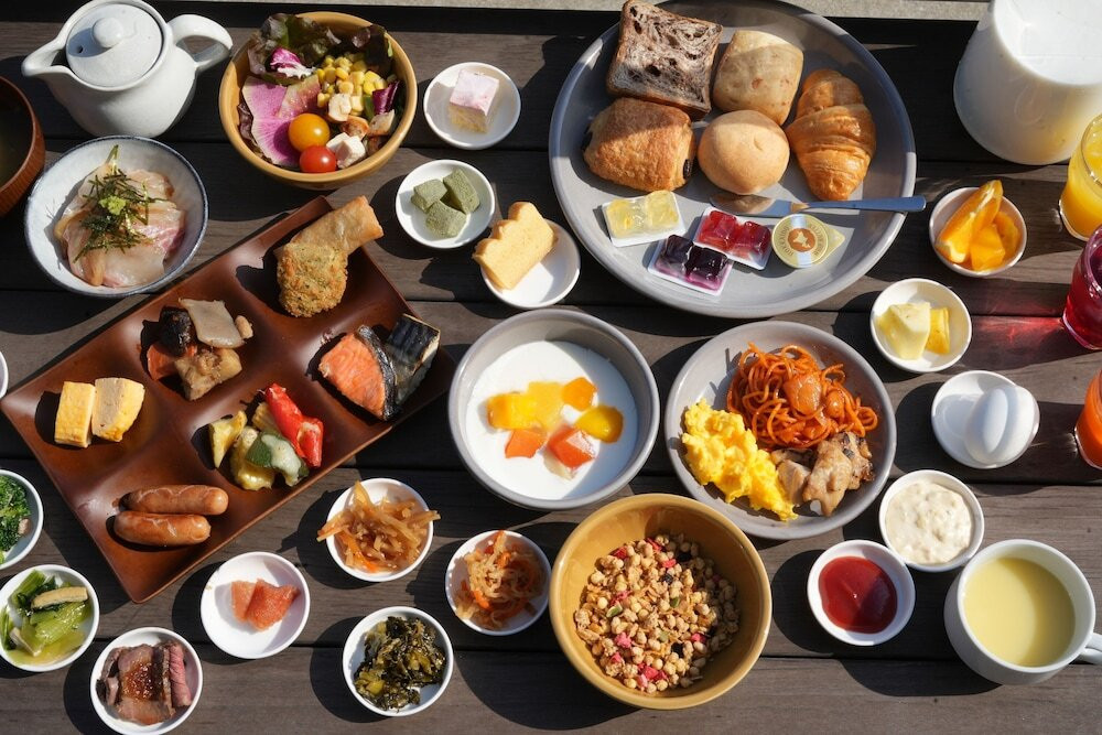 朝食ビュッフェ