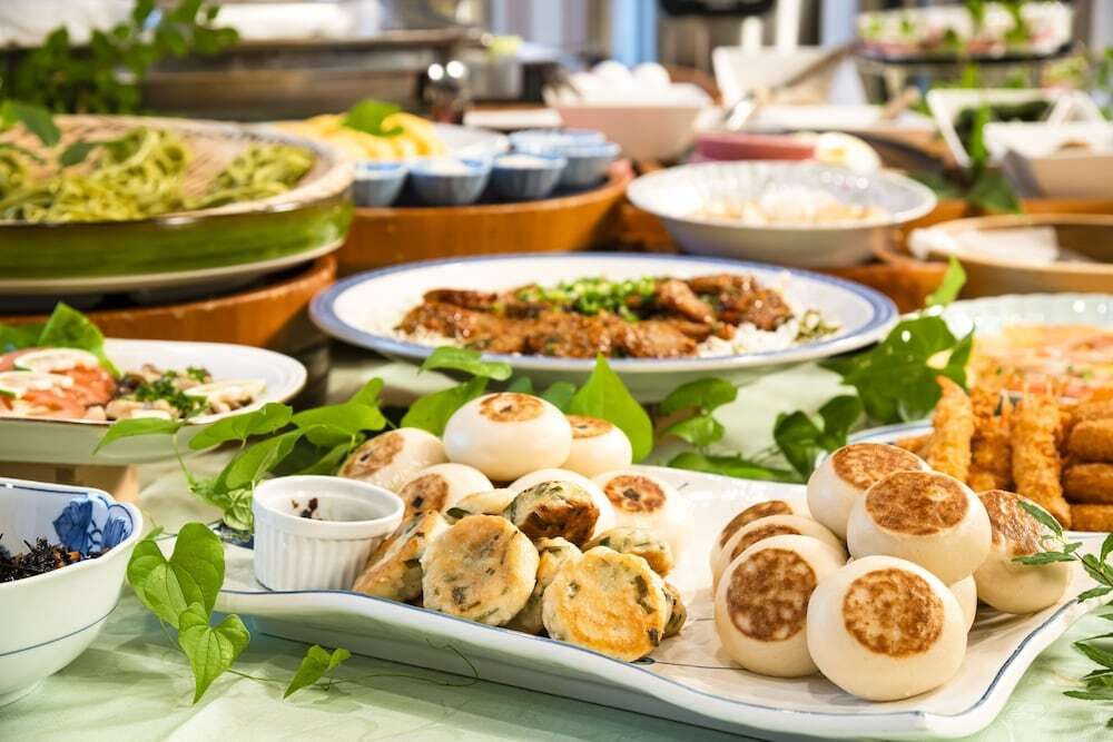 朝食ビュッフェ