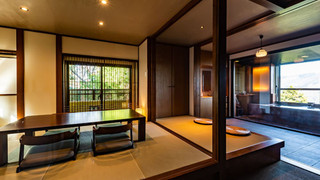 特別室　金時 - 懐石コースの夕食と和定食の朝食（ともに魚介類が中心）の1泊2食付