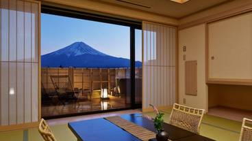 露天風呂付客室12.5畳 富士山側一例① / 1