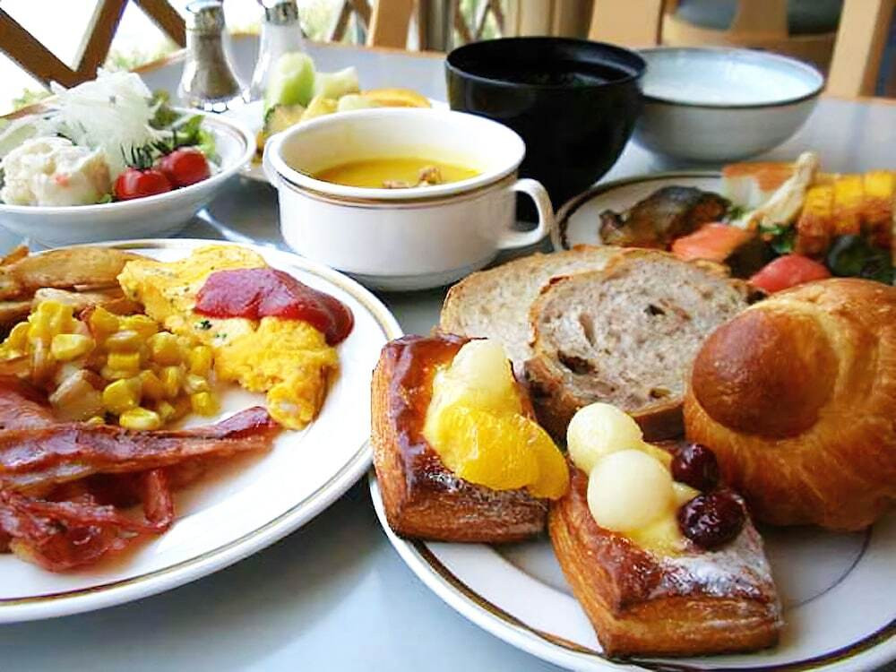 朝食ビュッフェ